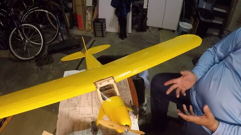 RC Piper Cub Model Build
