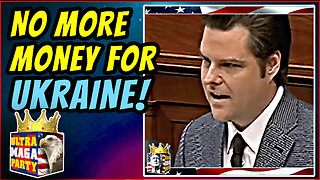 MATT GAETZ BLASTS DOD/MILITARY CORRUPTION OVER UKRAINE!