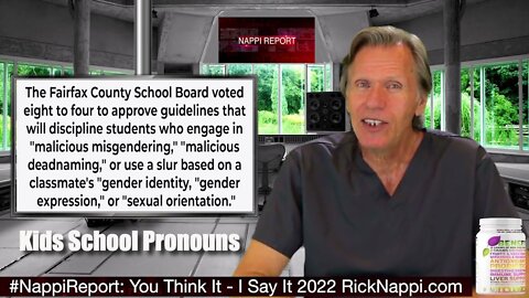 Kids School Pronouns with Rick Nappi #NappiReport