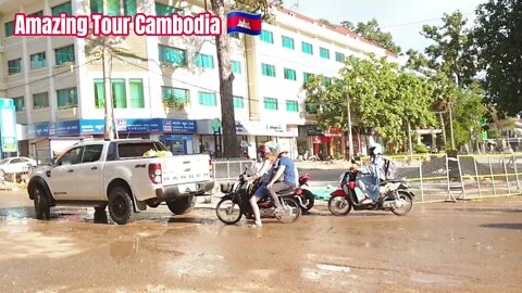 Tour Siem Reap2021, News Update Project Road 38 Line, Norodom SIHAMONI Road / Amazing Tour Cambodia.