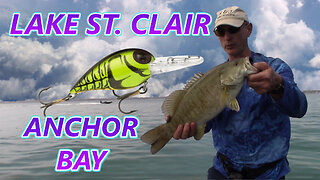 Lake St. Clair Anchor Bay Early Spring Smallmouth Bass Fishing