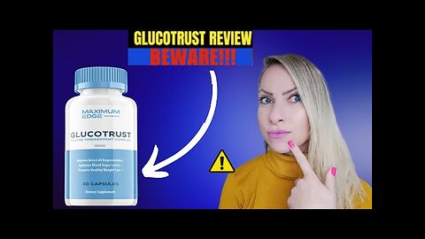 Gluco trust Review (Real Testimony-2023 ) ⚠️ Gluco Trust Reviews - ⚠️Glucotrust Blood Sugar
