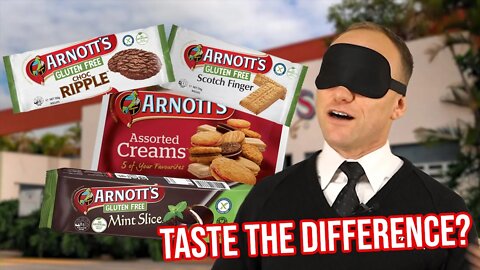 Jp Rates - Blind Tasting Arnott's Biscuits!