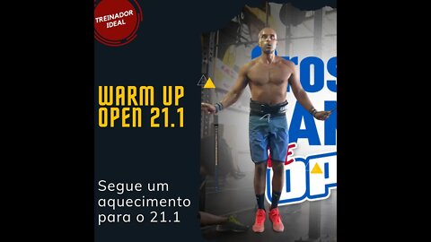 Crossfit Open 2021 - Warm Up 21.1 #Shorts - Rotina de Aquecimento - Games