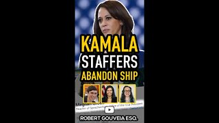 More Kamala Harris Staffers Leave #shorts