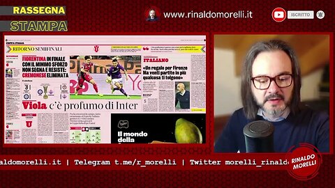 Rassegna Stampa 28.4.2023 #332 - La FIORENTINA in finale di Coppa Italia. Duello ROMA-MILANO