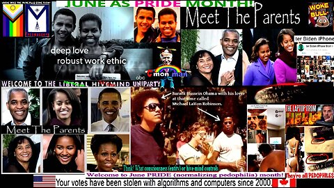 Obama Kids Are Adopted! Meet The REAL Parents![Deport Obama](Related Links + Laptop from Hell)
