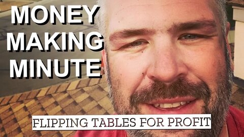 REDOING AND FLIPPING FURNITURE FOR A PROFIT - Money Making Minute