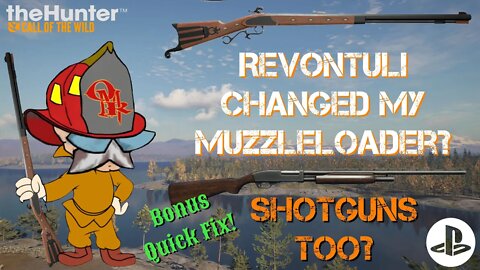 Muzzleloader and Shotgun issues from Revontuli Update. Plus Temporary FIX theHunter Call of the Wild