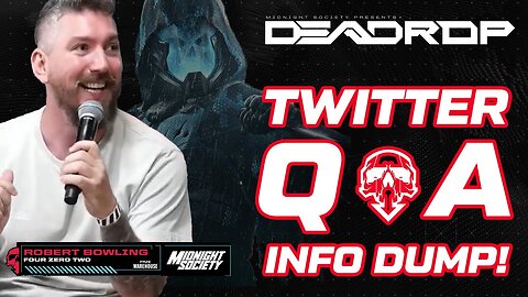 DEADROP Q&A with ROBERT BOWLING!