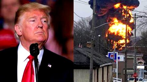 Trump Caused FEMA to Finally Go to Ohio Derailment Site