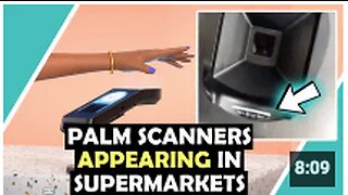 PALM SCANNERS Appearing In Supermarkets