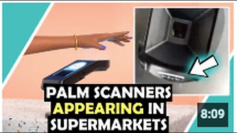 PALM SCANNERS Appearing In Supermarkets