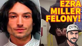 Flash Star Ezra Miller Charged With A FELONY In Vermont!