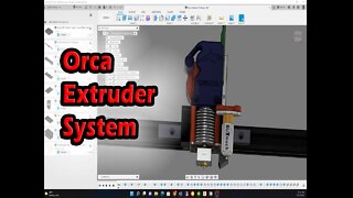 Orca Extruder System Nema 14 Ultra Light weight with BLtouch Part 1