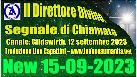 New 15-09-2023 Il Direttore Divino. Segnale di Chiamata