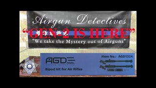 Gen-2 Bipods for Breakbarrel Air Rifles (Airgun Detectives Exclusive)