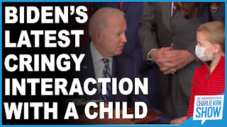 Biden’s Latest Cringy Interaction With A Child