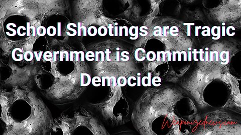 School Shootings are Tragic Government is Committing Democide