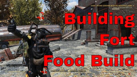 Fallout 76's Construction Of Fort Food Build