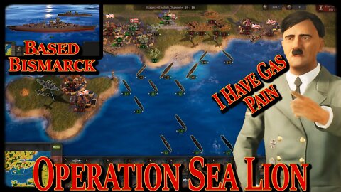 Unleashing The Full Might Of The German Military; Operation Sea Lion #1 - Strategic Mind: Blitzkrieg