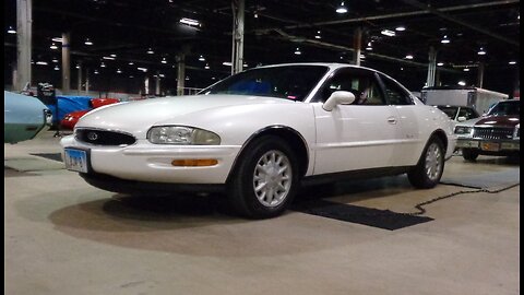 1998 Buick Riviera in White Diamond Metallic & V6 Engine Sound on My Car Story with Lou Costabile