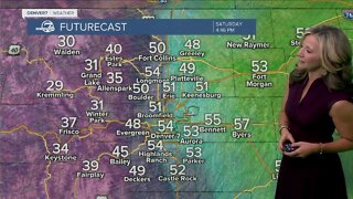 Much warmer across Colorado this weekend