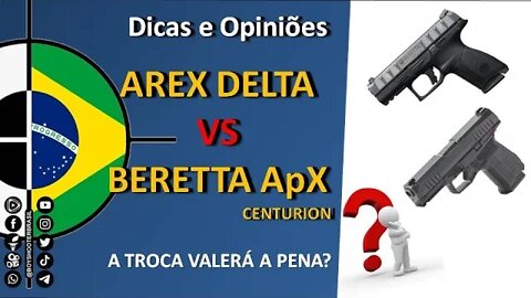 Comparativo - Beretta ApX CENTURION vs Arex Rex DELTA
