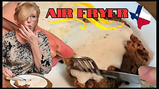 Air Fryer Texas Chicken Fried Steak
