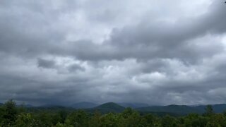 Hurricane Fred passing through Western North Carolina