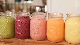 5 Healthy Breakfast Smoothies!