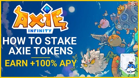 How to Stake Axie Infinity AXS Tokens with Ronin Wallet & Binance 124% APY