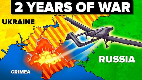 Russia VS UKRAINE | 2 Year of WAR | FALLS AND VICTORY