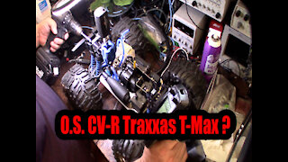 0.S. CV-R .18 nitro engine restoration for Traxxas T-Maxx 1.5 2.5