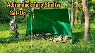 Adirondack Shelter |Set-Up