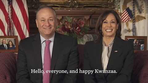 Happy Kwanzaa from US Vice President Kamala Harris!