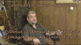 KURS HIPNOZY KACZOROWSKI DANIŁOW TV IMAGO 2016