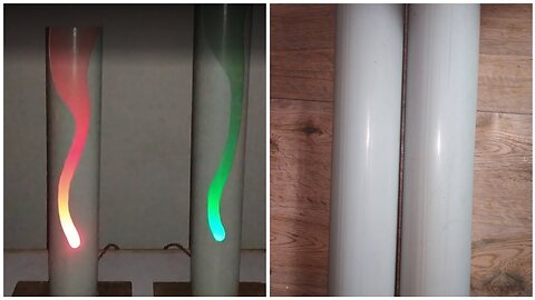 Decorative Table Lamp _ Home Decor Idea _ PVC Pipe Craft _ Wall Lamp