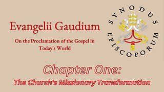 Evangelii Gaudium - Chapter 1 The Church's Missionary Transformation