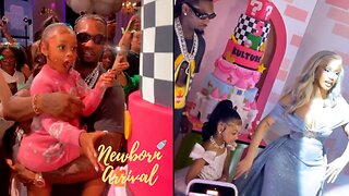 Offset & Cardi B Host Daughter Kulture's Spectacular 5th B-Day Party! 🎂