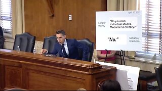 Sen Josh Hawley Puts Energy Secretary On The Hot Seat For Lying Under Oath