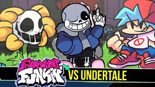 UNDERTALE INVADIU o Friday Night Funkin | VS FLOWEY #shorts