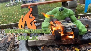 Hulk Smash Hydra RC Vehicle Melts! | Setting Things On Fire