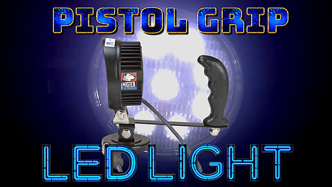 Pistol Grip Magnetic LED Light