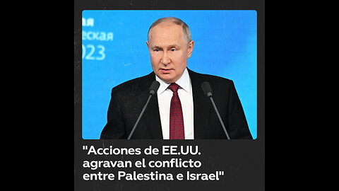 “Acciones de EE.UU. agravan el conflicto entre Palestina e Israel”