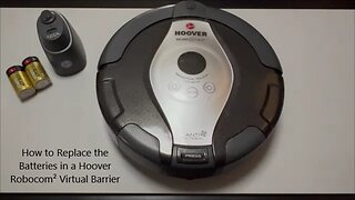 How to Replace the Batteries in a Hoover Robocom² Virtual Barrier