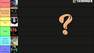 Ranking Horror Movies Tier List - Tiermaker