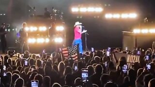 Defiant Jason Aldean Says 'I'll Do Anything' To Protect My Country As Fans Chant 'USA! USA! USA!'