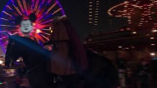 Headless Horseman In Disney's Halloween Parade
