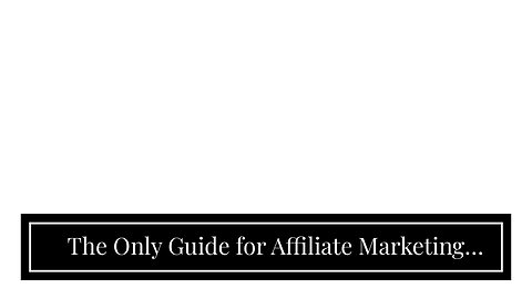 The Only Guide for Affiliate Marketing Software and Affiliate Tracking - Referral Rock